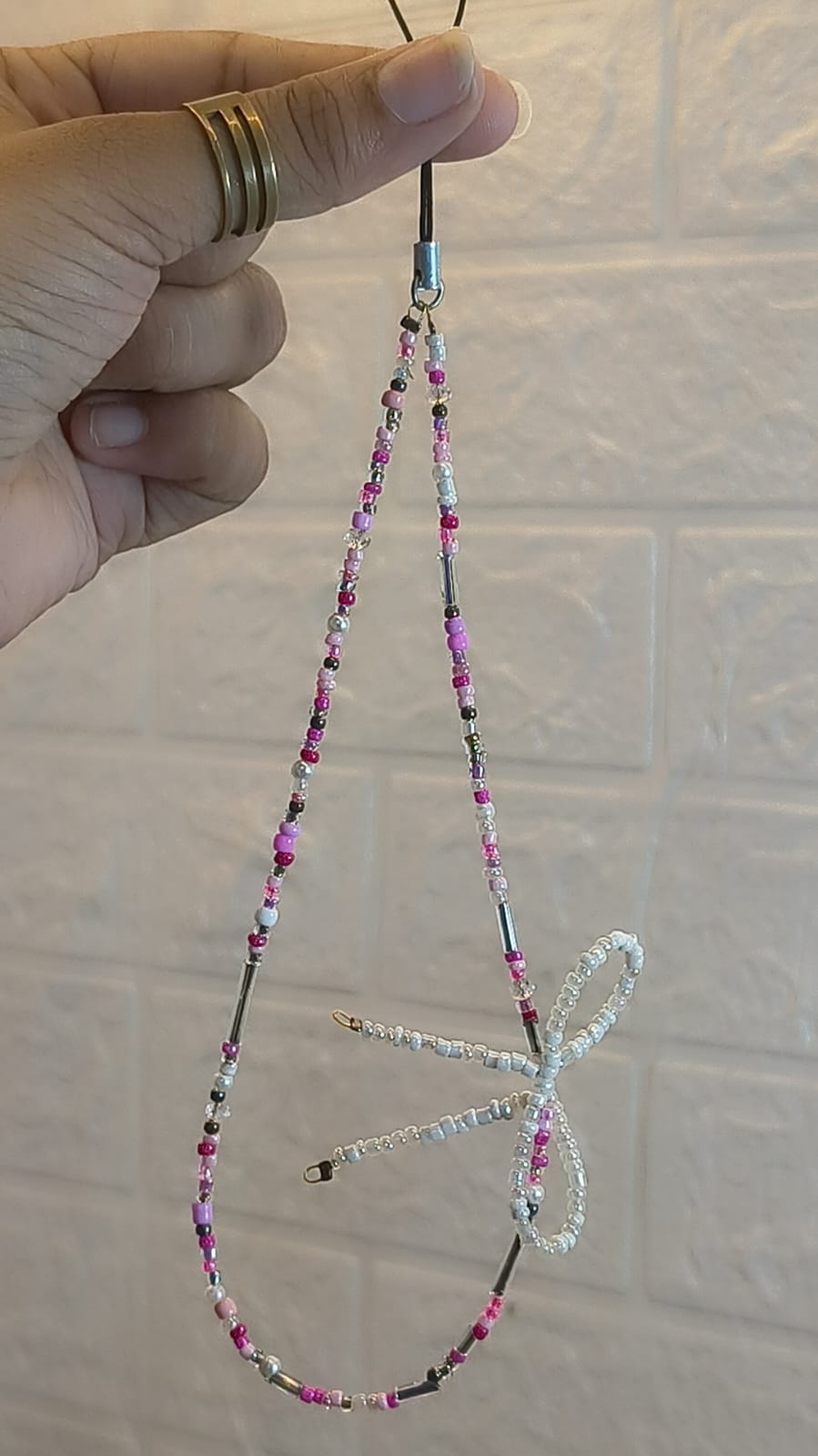 Handmade beaded Phone Charm Strap | Phone chain | Birthday gift| Personalised