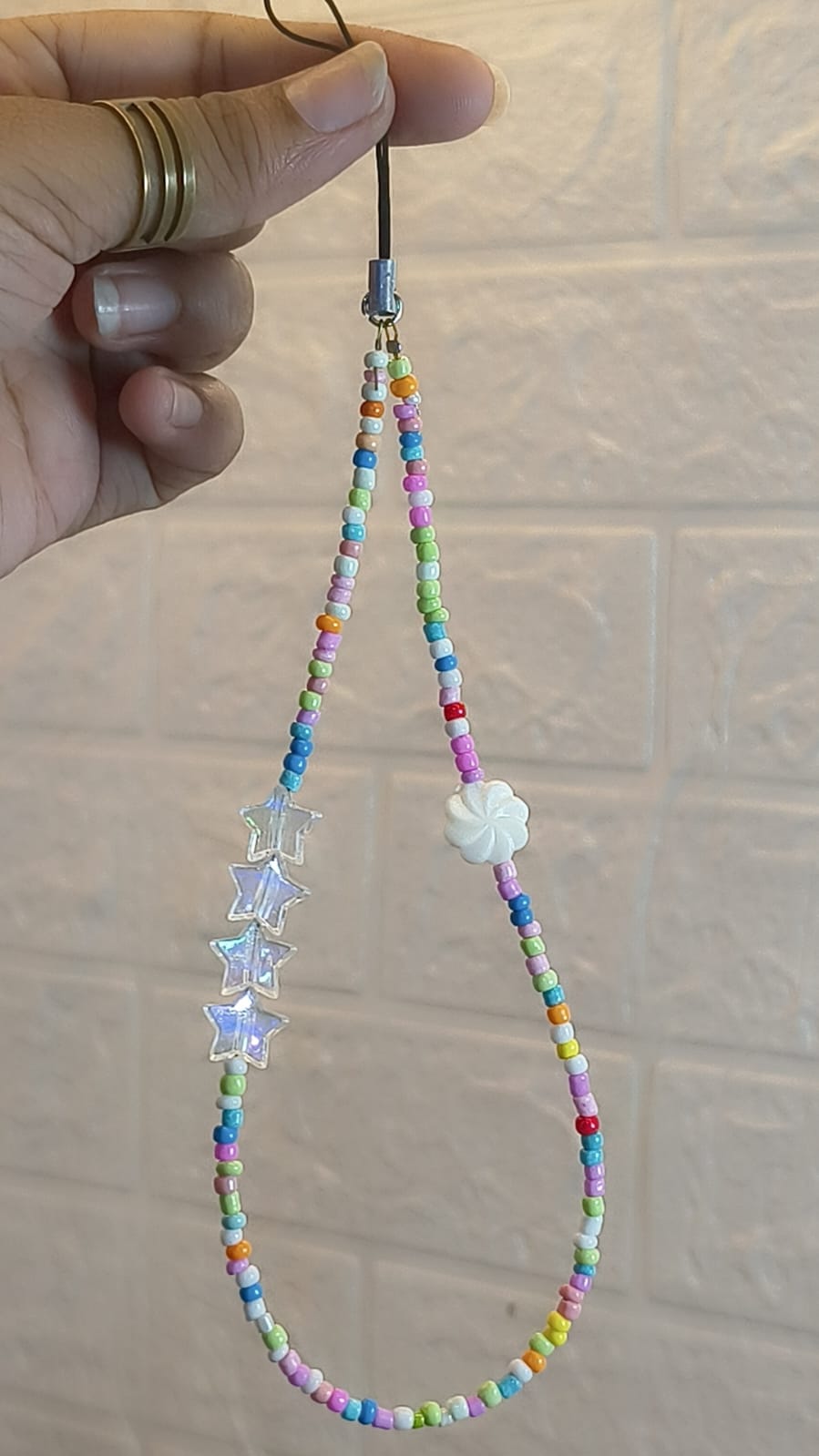 Handmade beaded Phone Charm Strap  | Phone chain | Birthday gift| Personalised