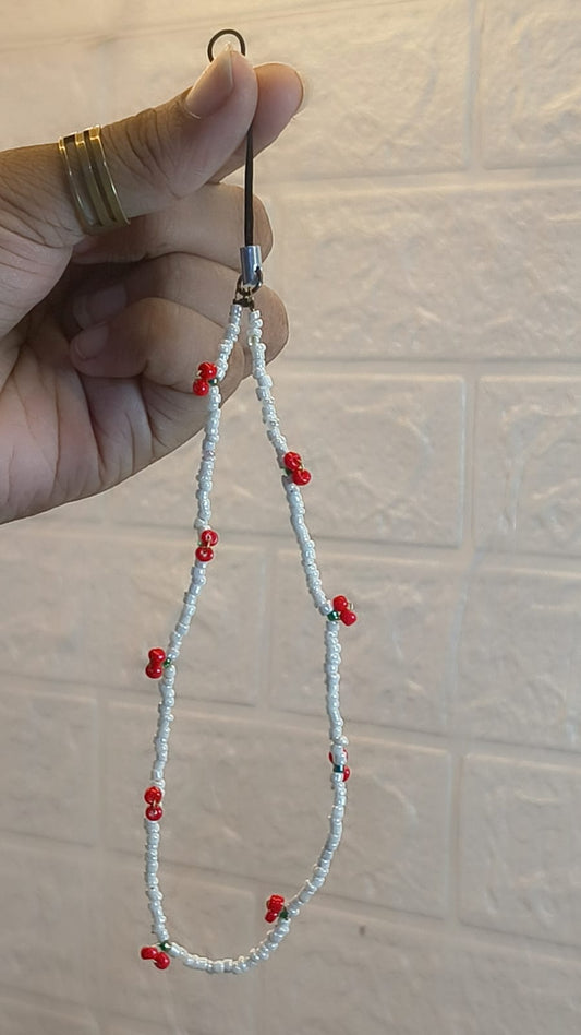 Handmade beaded Phone Charm Strap  | Phone chain | Birthday gift| Personalised