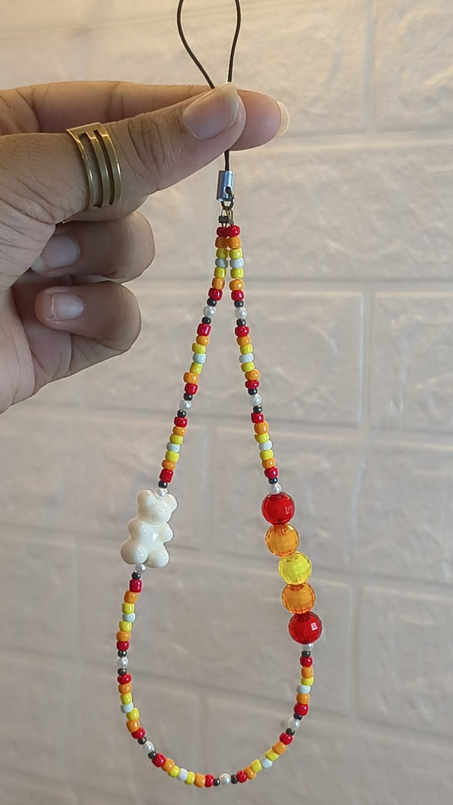 Handmade beaded Phone Charm Strap  | Phone chain | Birthday gift| Personalised