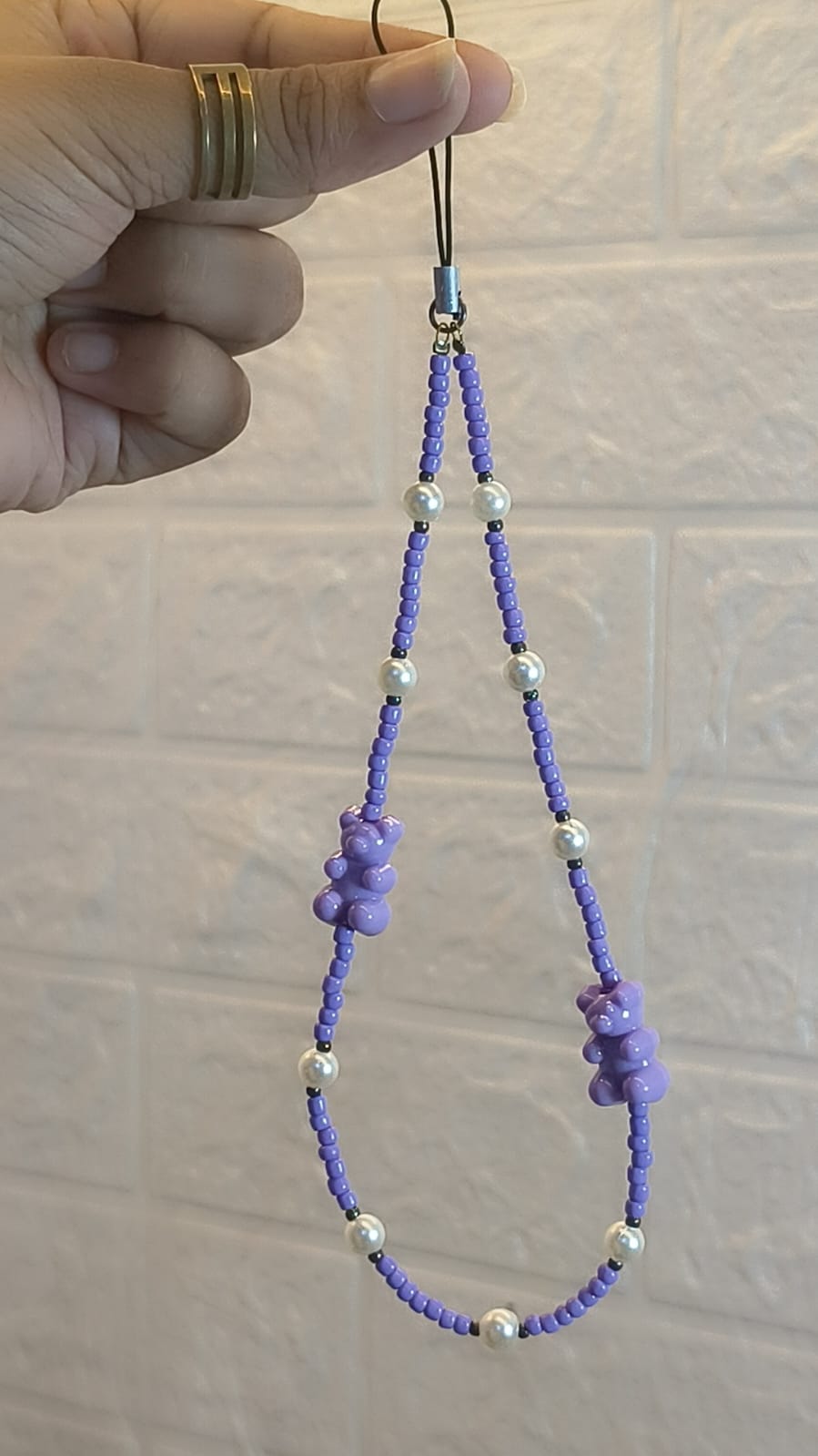 Handmade beaded Phone Charm Strap  | Phone chain | Birthday gift| Personalised